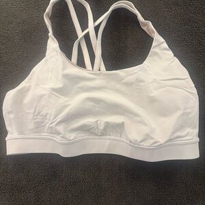 Lululemon Women's White Sports Bra